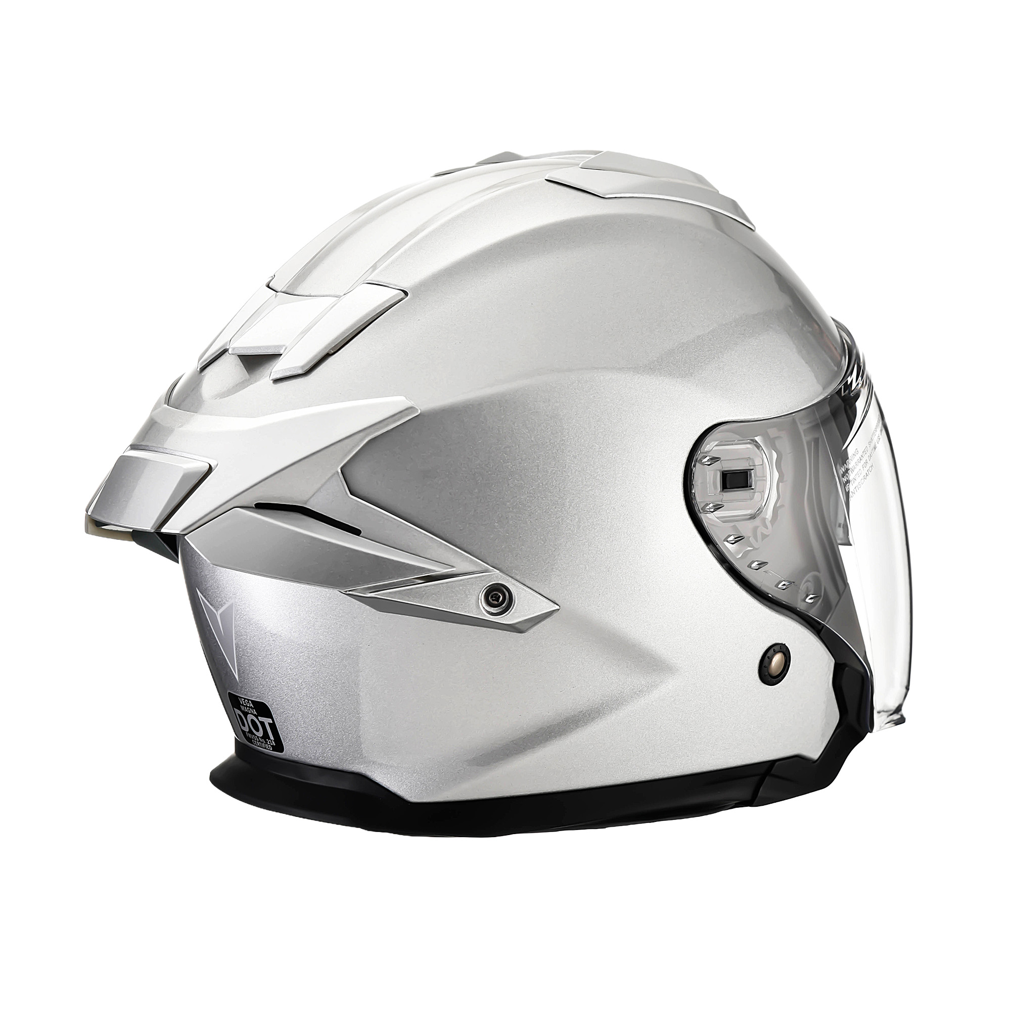 Casco MAGNA JET SILVER - Imagen 3