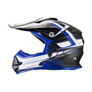 Casco MIGHTY YOUTH KIDS NIÑOS MATTE BLACK BLUE