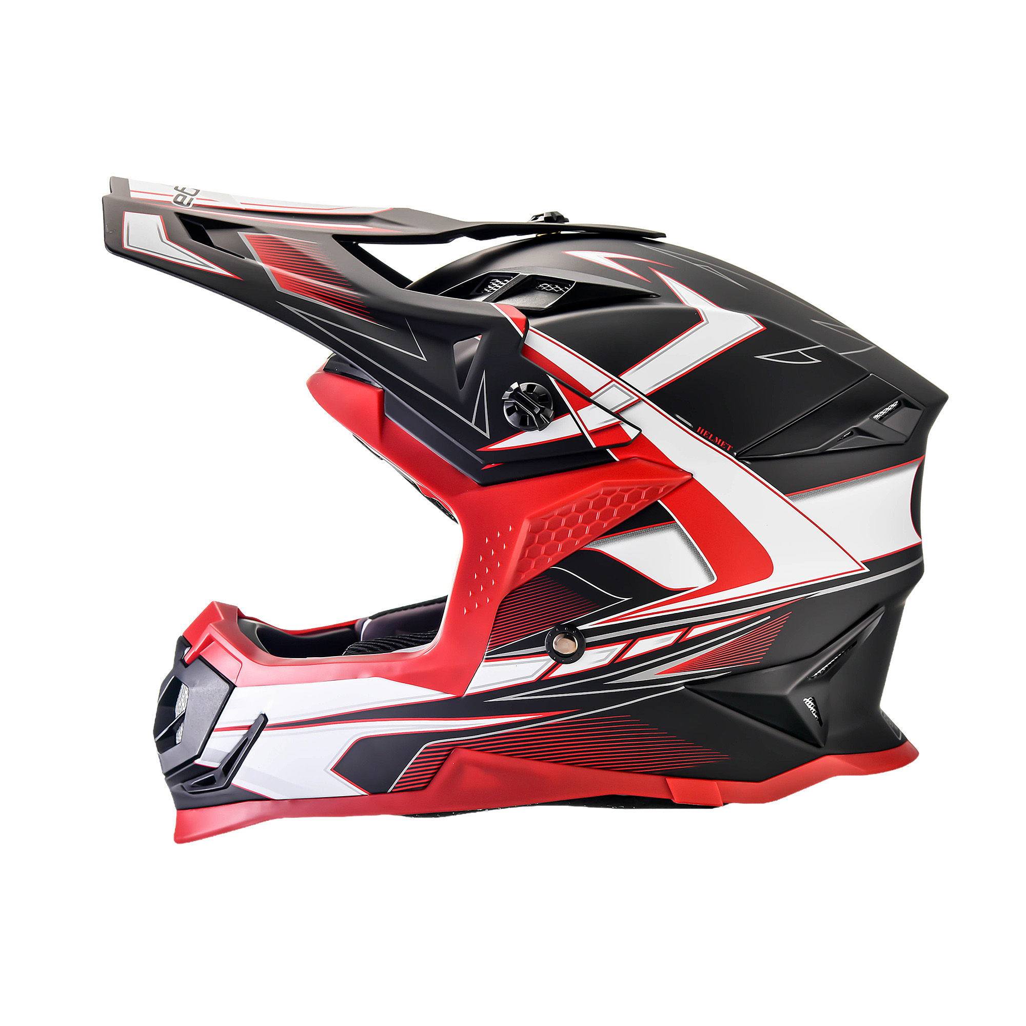 Casco MCX 2.0 MATTE BLACK RED GRAPHIC