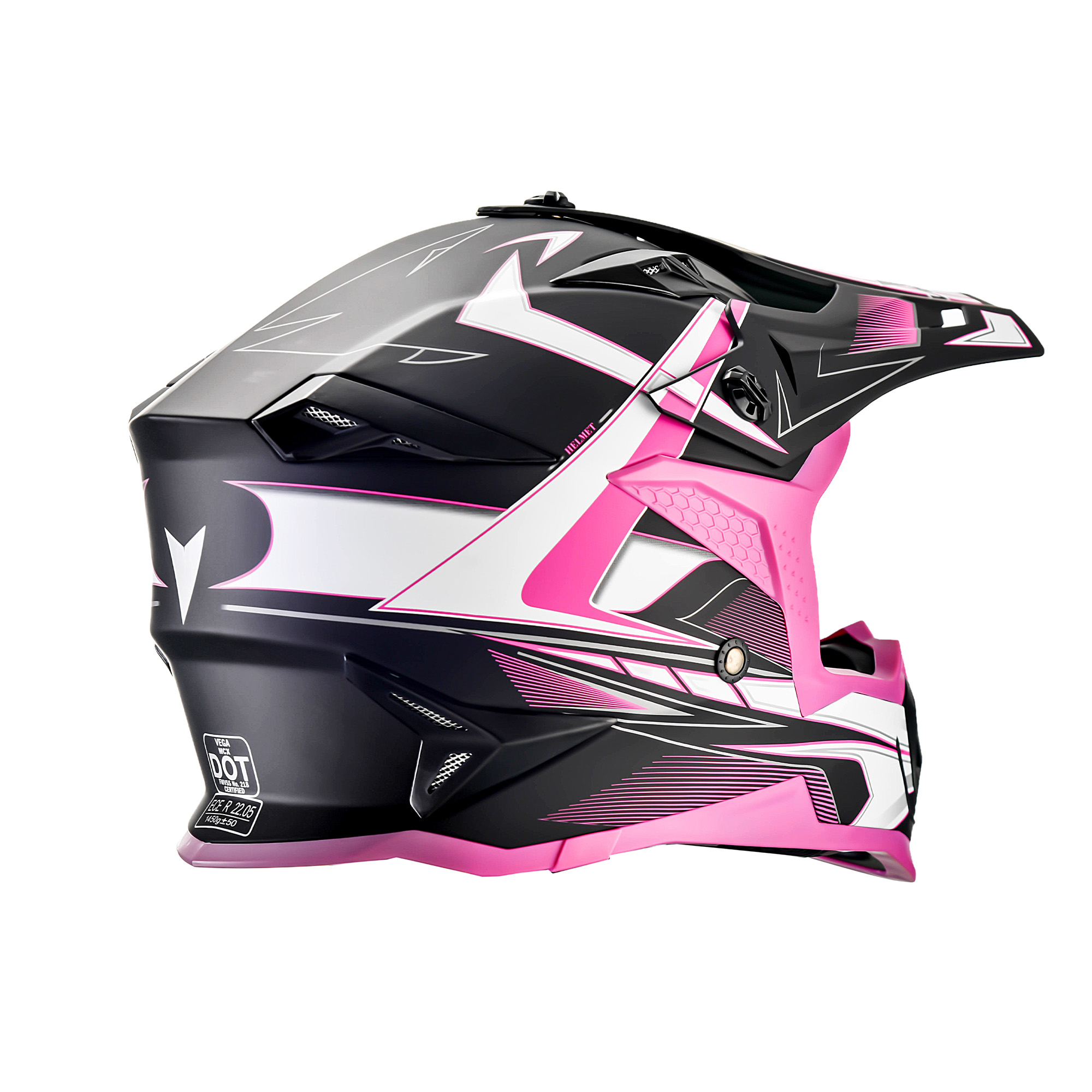 Casco MCX II MATTE BLACK PINK GRAPHIC - Imagen 3