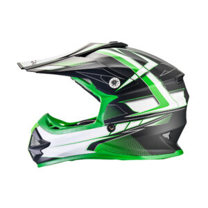 Casco MIGHTY YOUTH KIDS NIÑOS MATTE BLACK GREEN