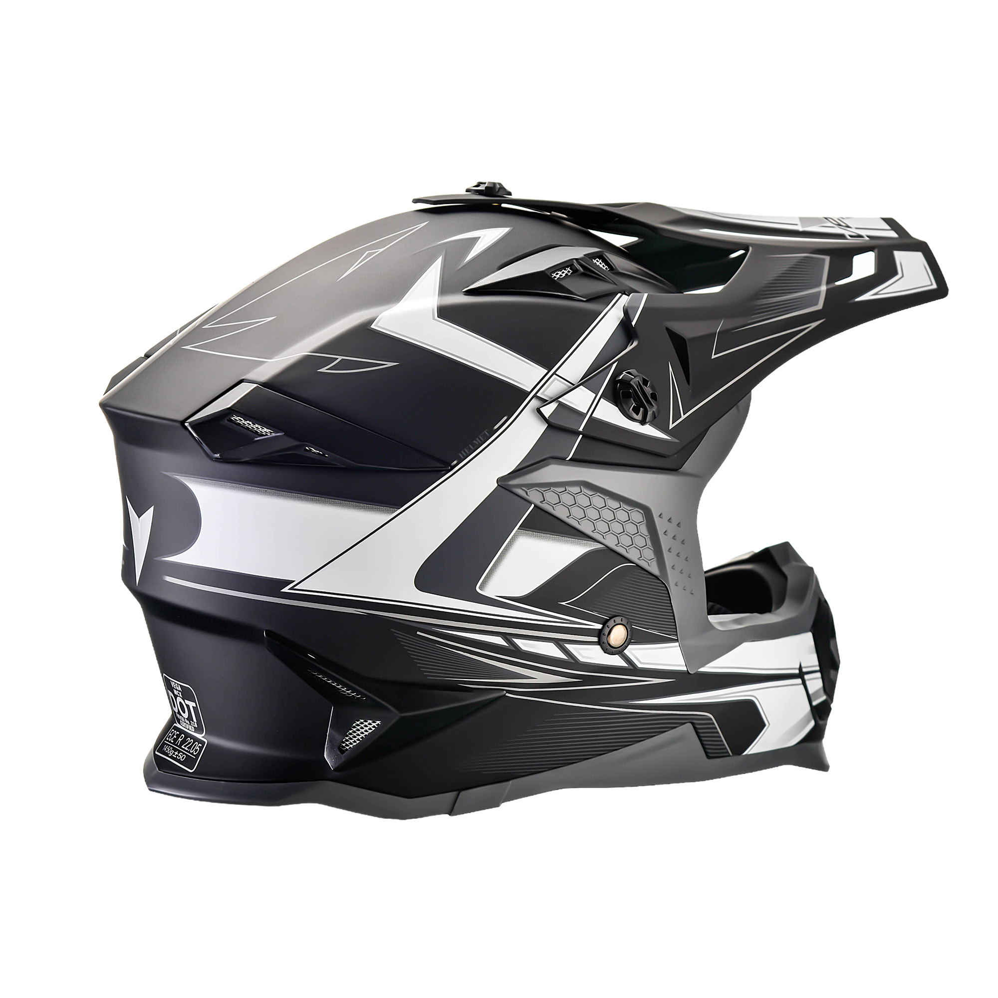 Casco MCX 2.0 MATTE BLACK GRAY GRAPHIC - O'Neal Argentina