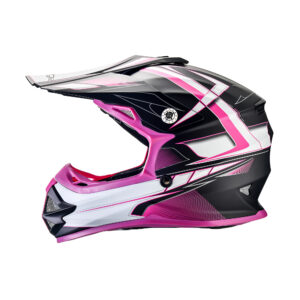 Casco MIGHTY YOUTH KIDS NIÑOS MATTE BLACK PINK