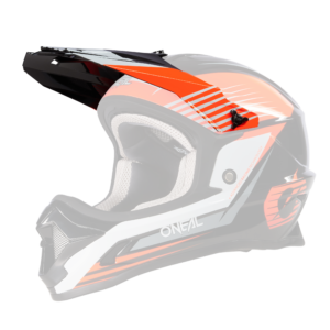 Visera 1 Series Niños STREAM BLACK ORANGE